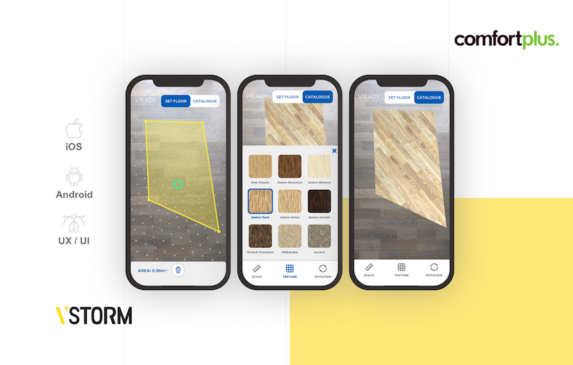 AR application for a manufacturer screenshot 1